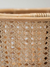Macetero Rattan Natural Stripes en internet