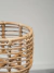 Macetero Rattan Natural Recto Grande 30x70 Cm en internet