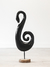 Cisne Negro Madera de pie