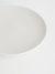 Plato Playo Porcelana Nature Kaolin Blanco 6 Piezas