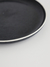 Plato Playo Porcelana Aster Granit 26 cm Negro 6 Piezas en internet