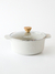 Cacerola Antiadherente Granite Essential Crema 28 Cm