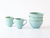 Juego Mugs y Bowls Stoneware Orgánico 10 Piezas Verde Menta - comprar online