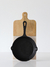 Combo Sarten Hierro Parrilla Feuer y Tabla de Madera