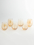 Set x 6 Vaso Bombe 530 ml Champagne