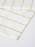 Servilletas Rayadas Tusor 40x40 Cm Dorada x4 Unidades en internet