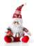 Papa noel sentado 20x15x37cm tradicional - comprar online