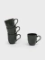 Set x 4 taza Orgánico Geo stoneware 273ml Arauco - comprar online
