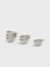 Set x 6 salsera ovalada orgánico Avant Garde stoneware 8x6cm 40ml Latte - comprar online