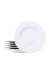 Plato postre Leonora 19m x6 blanco Tramontina - comprar online