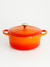 Cacerola Hierro Enlozado Feuer 25 cm Naranja - comprar online