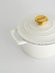 Cacerola Hierro Enlozado con Mango Feuer 18 Cm Blanco - tienda online