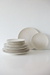 Plato Postre Porcelana Nature Kaolin Blanco 6 Piezas - The Voor Store - Deco & Bazar de Buenos Aires, Argentina