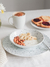 Plato Hondo Porcelana Quatz White 580 Ml Blanco 6 Piezas en internet