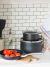 Batería de Cocina Oster Palladium 8 Piezas Negro - comprar online