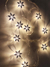 Guirnalda 10 Luces Estrellas Metal Blanco en internet