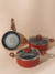 Batería de Cocina Roja Feuer Jena 7 Piezas en internet