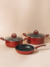 Batería de Cocina Roja Feuer Jena 7 Piezas - The Voor Store - Deco & Bazar de Buenos Aires, Argentina