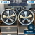 Jogo de Rodas Raw Classics Réplica Porsche 911 Fuchs Aro 15 Tala 4,5 e 5,5 Preta Diamantado / 5 Furos (5x130) na internet