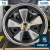 Jogo de Roda Raw Classics Réplica Porsche 911 Fuchs Aro 15 Talas 4,5 e 6,5 Preta com Polido / 5 Furos (5x205) - JF STORE | Vintage Wheels