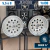 Jogo de Rodas Noova Orion Aro 15 Talas 5,5 e 8 Prata Diamantada / 4 Furos (4x130)