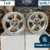 Image of Jogo de Rodas Vintage One Aro 15 Talas 7 e 8 Prata Diamantada / 5 Furos