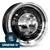 Jogo de Rodas Raw Classics Smoothie Aro 15 Talas 5,5 e 6,5 Preta Diamantada / 4 Furos (4x130)
