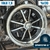 Jogo de Rodas Sprintstar Aro 15 Talas 5,5 e 7,0 Preta Diamantada Importada / 4 Furos (4x130) - JF STORE | Vintage Wheels