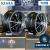 Image of [MONTADA] Jogo de Rodas Sprintstar Aro 15 Talas 5,5 e 6,5 Preta Diamantada / 4 Furos (4x130) + Kit 4 Pneus Roadking Novo