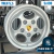 Roda Raw Classics Réplica Porsche Phone Dial Aro 15 Tala 5,5 Prata / 5 Furos (5x130)