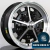 Jogo de Rodas Raw Classics Réplica Sprintstar South Africa Aro 15 Tala 5,5 e 6,5 Preta / 5 Furos (5x205)