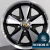 Jogo de Rodas Raw Classics Réplica Porsche 911 Fuchs Aro 15 Talas 4,5 e 5,5 Preta Diamantado / 5 Furos (5x112) - comprar online
