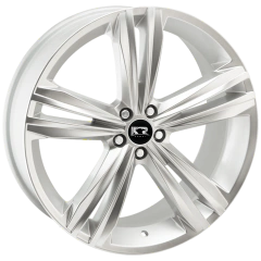 Jogo de Rodas KR S18 Tiguan R-Line Aro 17" Tala 7 Prata Brilhante / 5 Furos (5x100)