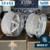 Jogo de Rodas Raw Classics Réplica Raider Aro 15 Talas 5,5 e 6,5 Prata Diamantada / 5 Furos (5x205) - JF STORE | Vintage Wheels