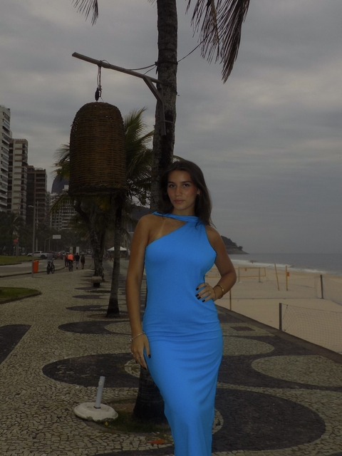 Vestido Isla Azul