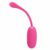 Vibrador bullet rosa via APP com 12 vibrações, ideal para prazer pessoal.