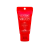 Embalagem do gel adstringente Sempre Virgem da Hot Flowers, com fundo vermelho.