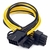ADAPTADOR 8 PINES CPU A 2 PCIE 6+2 PINES PARA VGA (MINERIA) NISUTA NS-AD828M