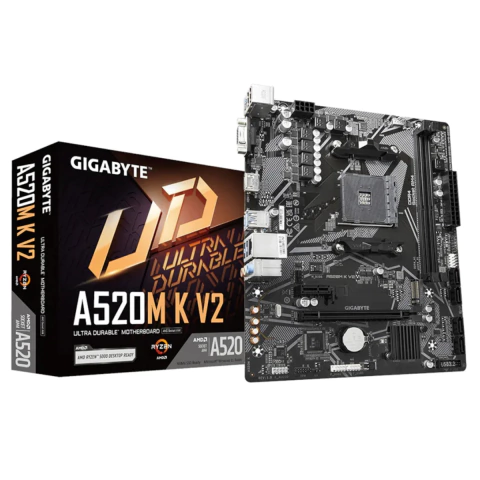 Mother (AM4) Gigabyte A520M-K V2