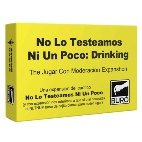 Juego de Mesa No Lo Testeamos Ni Un Poco: Drinking (Expansión)