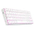 Teclado Mecanico Gamer RGB Redragon Dragonborn K630W Blanco Dust-Proof Red - tienda online