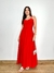 vestido longo fluido vermelho - comprar online