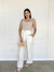 Body Canelado + Broche Flor - loja online