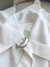 Blusa frente única Off white - MAEMI STORE