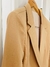 Blazer Alongado Alfaiataria Bege Avelã - MAEMI STORE