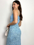 vestido midi tricot baby blue - loja online