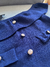 conjunto tricot azul marinho - comprar online