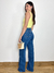calça jeans wide leg