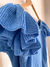Vestido Tricot Azul - MAEMI STORE