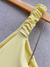 body regata poliamida yellow butter - comprar online